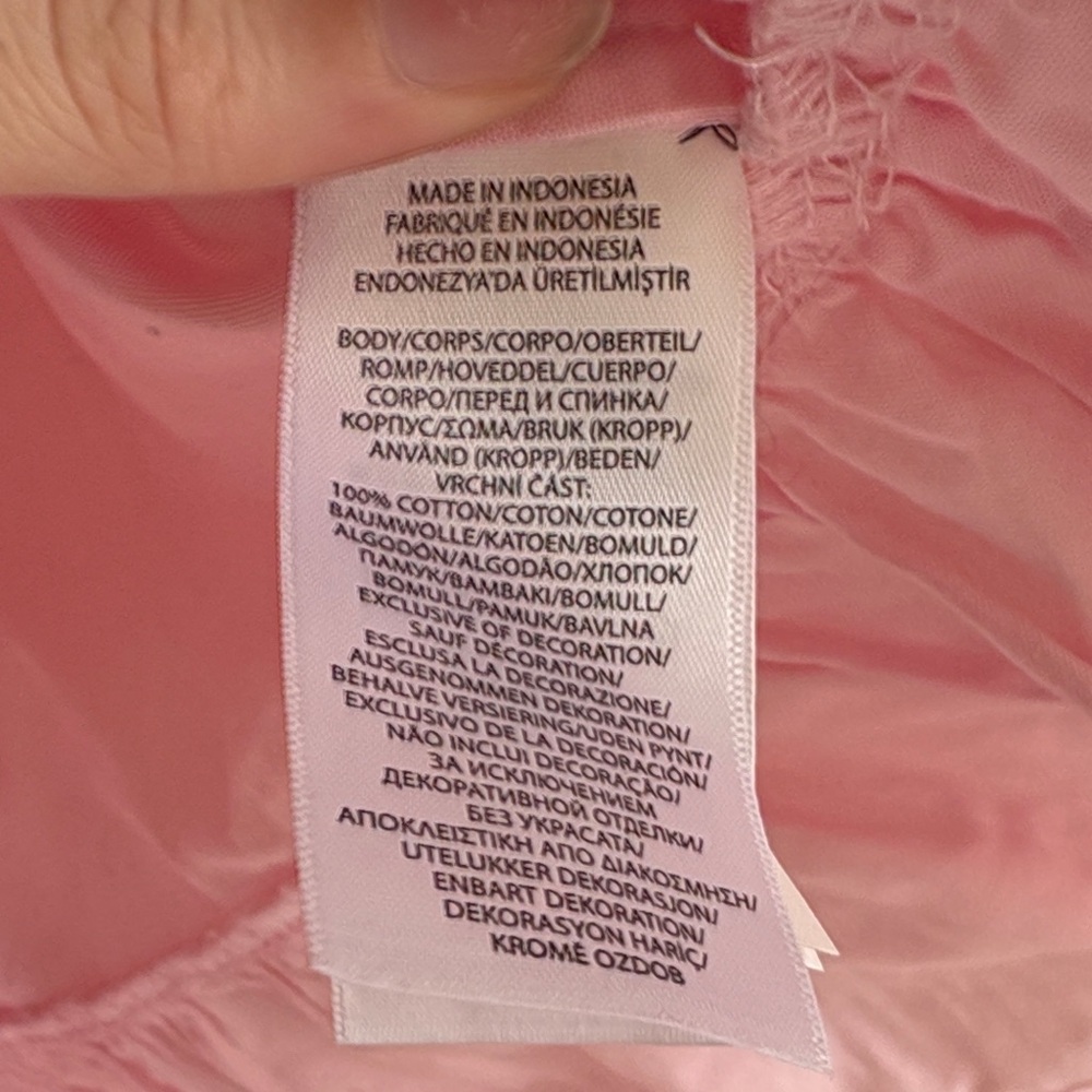 Pink Ruffled Kids Top - Picture 4 of 6